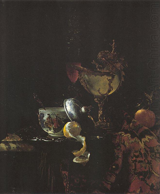 Still Life with Nautilus Goblet, Willem Kalf